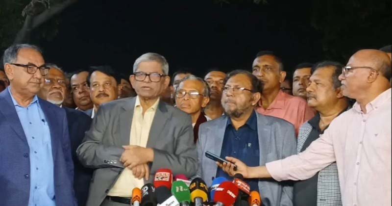 চীন সফর সফল হয়েছে : দেশে ফিরে মির্জা ফখরুল