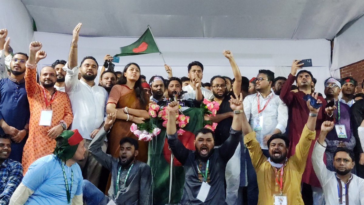 নয়া বাংলাদেশ- সংবিধানের জন্য রাজপথে এনসিপি: নাহিদ ইসলাম