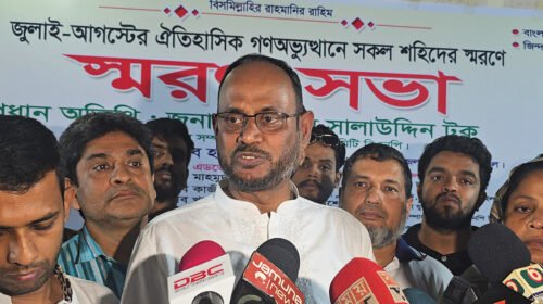 জুলাই আন্দোলনে বিএনপির ৫ শতাধিক নেতাকর্মী নিহত হয়েছে: টুকু