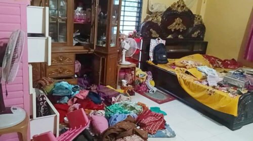 ভাঙ্গায় প্রবাসীর বাড়িতে ডাকাতি, স্বর্ণ ও কোরবানির গোশত লুট