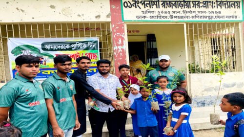 প্লাস্টিকের বোতলের বিনিময়ে মিলছে গাছের চারা