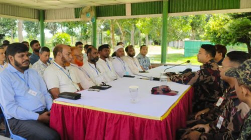 বাঘাইছড়িতে সম্প্রীতি বিনষ্ট করলে কঠোর হাতে দমন করা হবে: লে. কর্নেল জাহিদুল