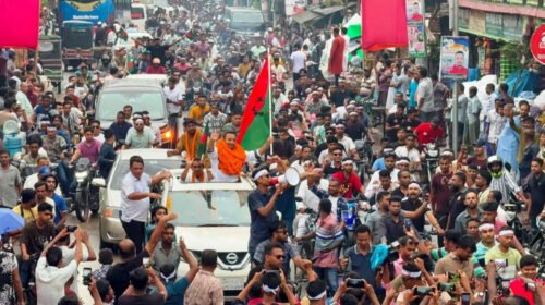 ৩১ দফা নিয়ে একযুগের বেশি সময় পর নিজ এলাকায় ছাত্রদলের সাবেক সভাপতি শ্রাবণ