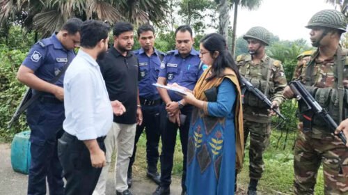 কুমিল্লায় অবৈধভাবে বালু উত্তোলন; জরিমানা ও কারাদণ্ড