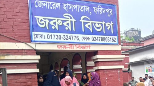 ফরিদপুরে পারিবারিক কলহের জেরে স্ত্রীকে খুন, স্বামী পলাতক