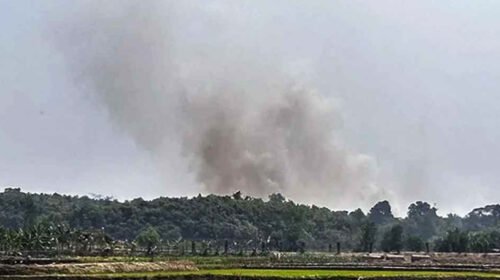 রাতভর গোলাগুলির শব্দ, আতঙ্কে উখিয়া ও নাইক্ষ্যংছড়ি সীমান্তের মানুষ