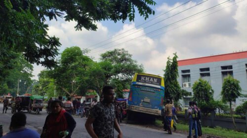 চুয়াডাঙ্গায় বাসচাপায় যুবক নিহত