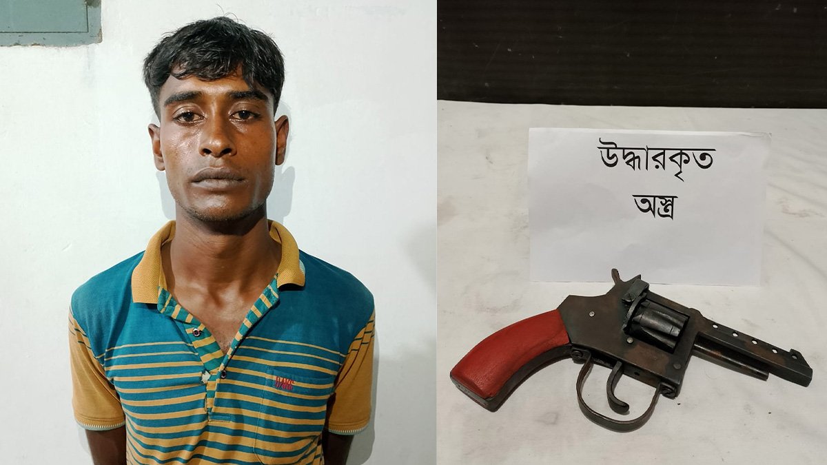 পাবনায় র‍্যাবের অভিযানে আগ্নেয়াস্ত্রসহ একজন আটক