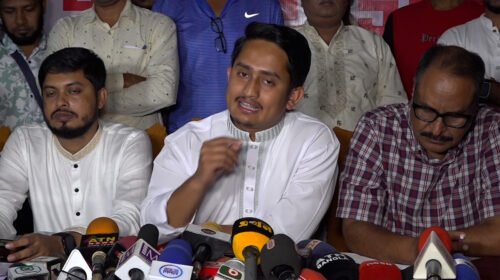 প্রভাবিত হয়ে ‘শাপলা’ দিতে গড়িমসি করছে ইসি: সারজিস