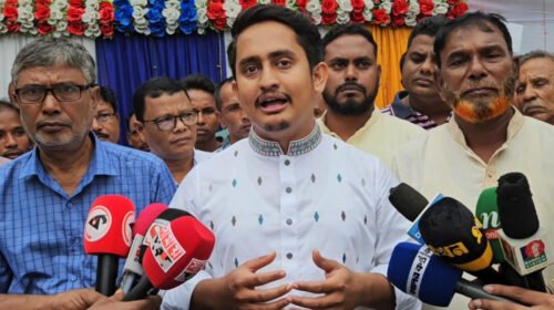 শাপলা প্রতীক নিয়ে ইসির সিদ্ধান্ত বহাল থাকলে, অনাস্থা প্রকাশ করবে এনসিপি: সারজিস