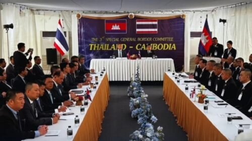 থাইল্যান্ড ও কম্বোডিয়ার মধ্যে যুদ্ধবিরতি চুক্তি সই