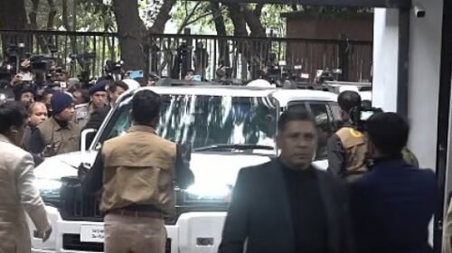 বিএনপির স্থায়ী কমিটির জরুরি সভায় অংশ নিতে গুলশানের কার্যালয়ে তারেক রহমান