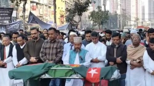 ২৪ ঘণ্টায় মুছাব্বিরের হত্যাকারীরা গ্রেপ্তার না হলে কঠোর কর্মসূচির হুঁশিয়ারি