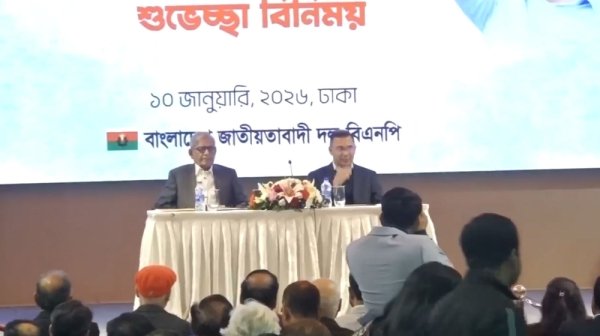 গণামাধ্যমের সম্পাদকদের সঙ্গে তারেক রহমানের শুভেচ্ছা বিনিময়