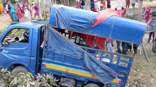 ট্রেন-পিকআপ সংঘর্ষ, ৩ শ্রমিক নিহত ট্রেন-পিকআপ সংঘর্ষ, ৩ শ্রমিক নিহত