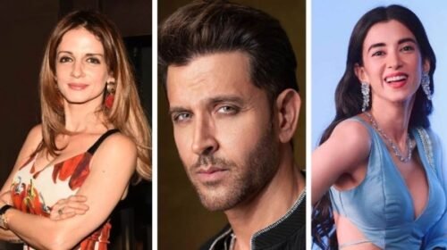 প্রাক্তন স্ত্রী ও বর্তমান প্রেমিকাকে নিয়ে হৃতিকের জন্মদিন উদযাপন