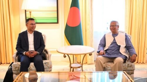 প্রধান উপদেষ্টার সঙ্গে সন্ধ্যায় বৈঠক করবেন তারেক রহমান