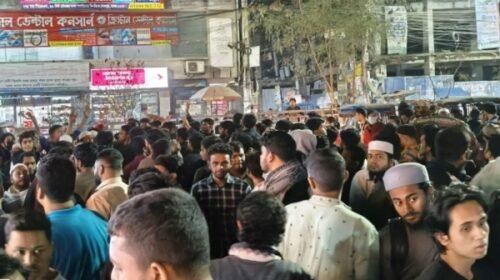 মিরপুরে জামায়াত ও বিএনপি কর্মীদের হাতাহাতি-উত্তেজনা