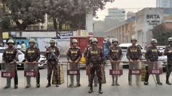 রাজধানীর মিরপুরে বিজিবি মোতায়েন