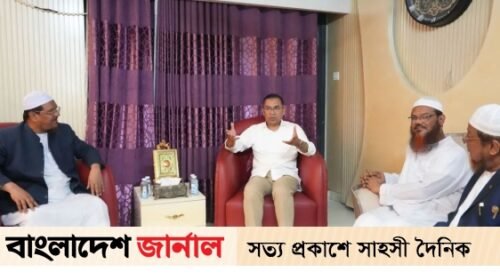 চরমোনাই পীরের বাসায় তারেক রহমান চরমোনাই পীরের বাসায় তারেক রহমান