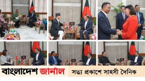 প্রধানমন্ত্রী তারেক রহমানের সঙ্গে বিশ্বনেতাদের সৌজন্য সাক্ষাৎ প্রধানমন্ত্রী তারেক রহমানের সঙ্গে বিশ্বনেতাদের সৌজন্য সাক্ষাৎ